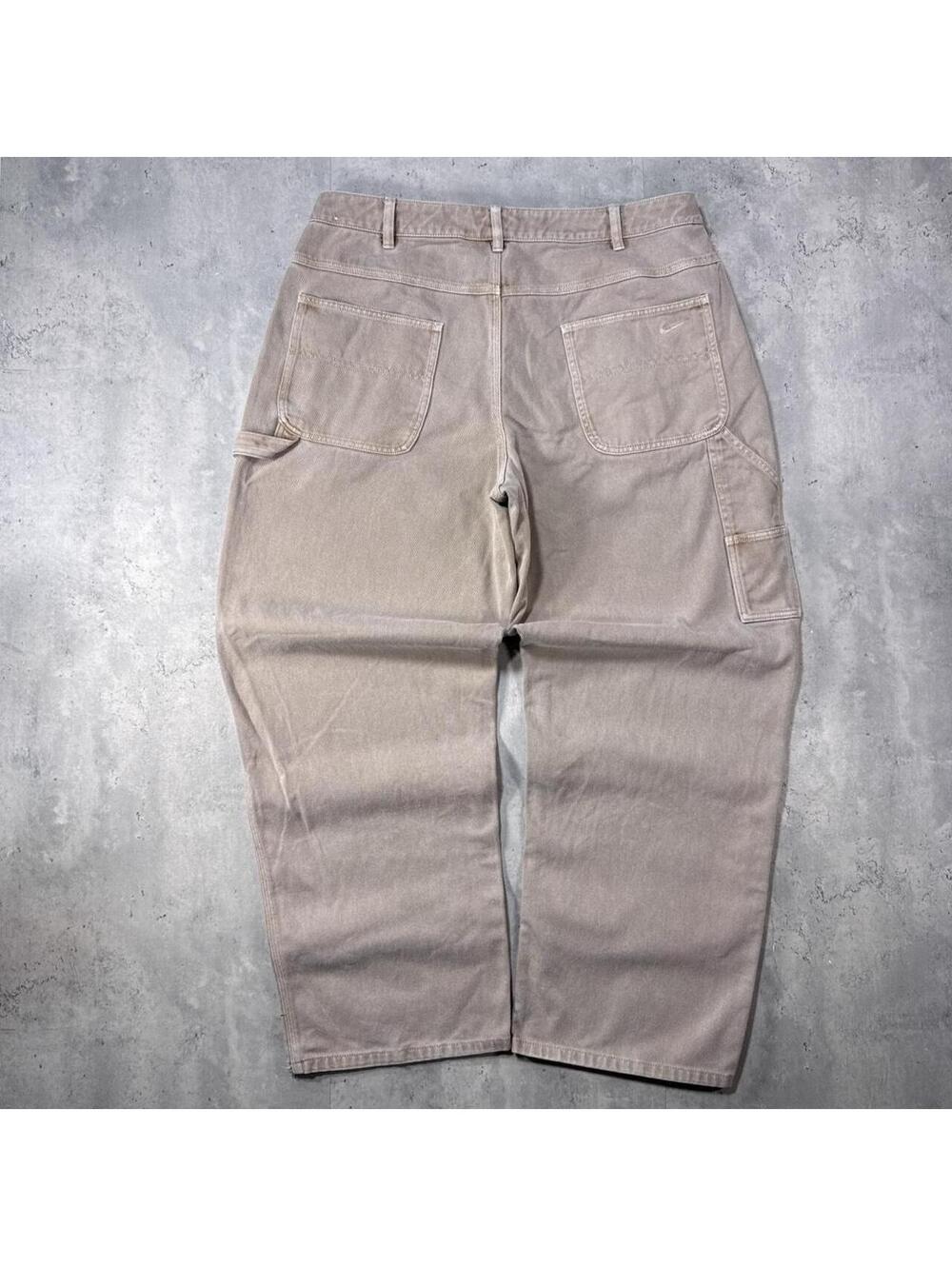 Y2K Nike Carpenter Beige 00s Baggy Men’s Pants